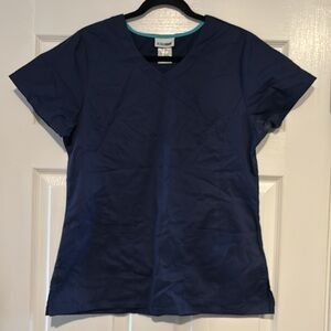 ✨3 for $10✨ Scrub top - Navy Blue